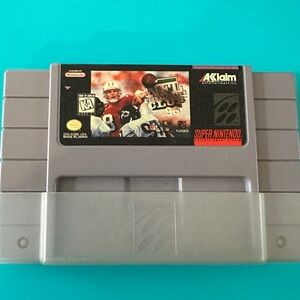 Super Nintendo - NFL Quarterback Club 96